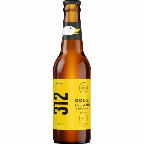 Goose Island 312 Urban Wheat Ale Beer Perspective: front
