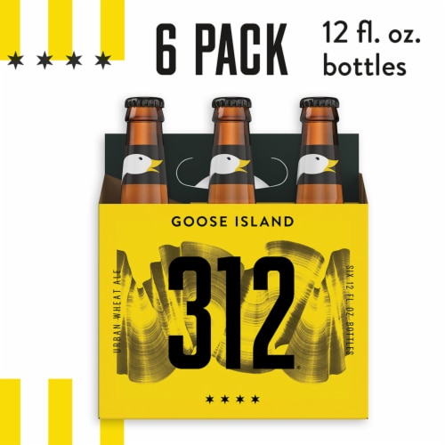 Goose Island 312 Urban Wheat Ale Craft Beer Perspective: front