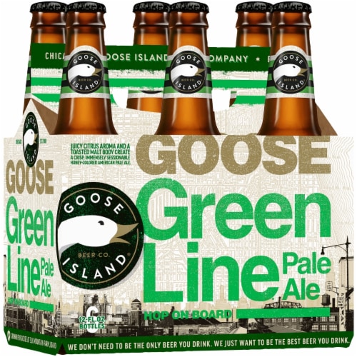 Goose Island Green Line Pale Ale Perspective: front