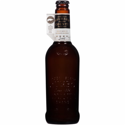 Goose Island Bourbon County Brand Imperial Stout Beer Perspective: front