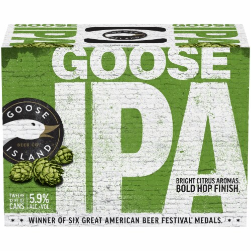 Goose Island Goose IPA 12 Ct 12 Fl Oz Kroger