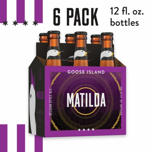 Goose Island Matilda Belgian Style Ale Perspective: front