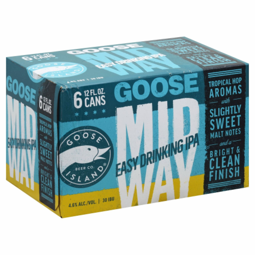 Goose Island Midway Easy Drinking IPA Perspective: front