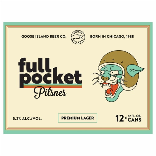 Goose Island Full Pocket Pilsner Perspective: front