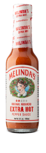 Melinda's® Original Habanero Extra Hot Pepper Sauce Perspective: front