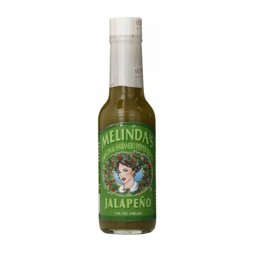 Melinda's Jalapeno Pepper Sauce - 5 oz. Hot Sauce Perspective: front