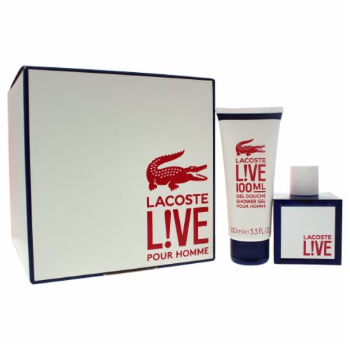 Lacoste Lacoste Live EDT Spray, 3.3oz Shower Gel 2 Pc Gift Set, 2 Pc Gift Set - Ralphs