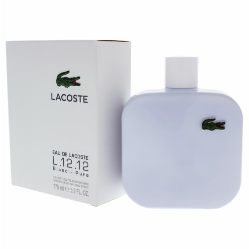 mærkning Udsøgt Plakater Lacoste Eau De Lacoste L.12.12 Blanc by Lacoste for Men - 5.9 oz EDT Spray,  5.9 oz - Ralphs