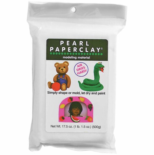 Creative Paperplay Pearl Modeling Material - 17.5 Ounce - White Perspective: front