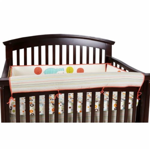 Cotton Tale SRFC Scribbles Front Rail Cover Up - 100 Percent Cotton Perspective: front