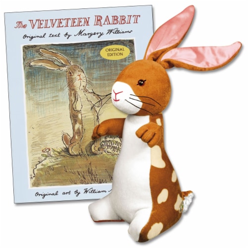 Velveteen rabbit stuffed animal and book discount
