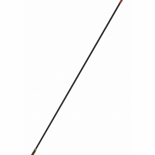 Francis Antenna,Pre-tuned,48inH,Black,Fiberglass 300-CB24B Perspective: front