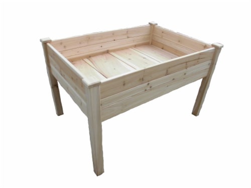Eden Medium Raised Garden Table for Home Gardening Perspective: front