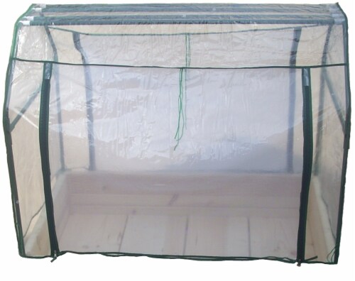 Eden Plastic Enclosure for Garden Table Perspective: front