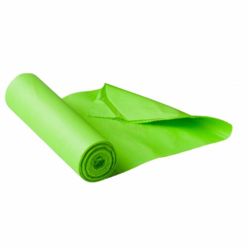 Maze 2.4 Gallon Corn Compost Bags - Green Perspective: front