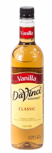 DaVinci Gourmet Classic Syrup Vanilla Perspective: front