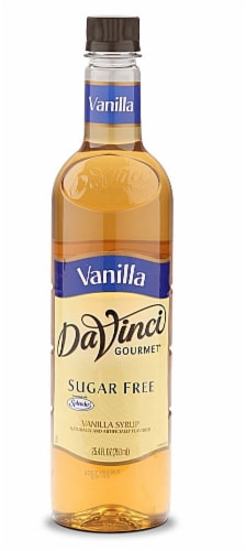 DaVinci Gourmet Sugar Free Syrup Vanilla Perspective: front