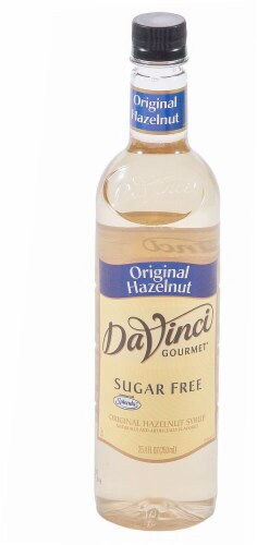 DaVinci Gourmet Sugar Free Syrup Original Hazelnut Perspective: front