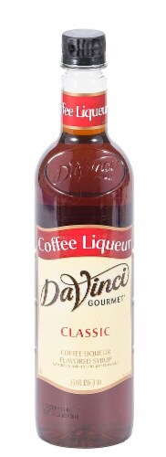 DaVinci Gourmet Classic Coffee Liqueur Flavored Syrup Perspective: front