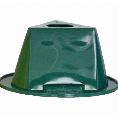 Sim Supply Pallet Cones,HDPE,8 9/10 in L Base  03-500-828-G Perspective: front