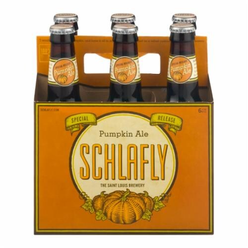 The Saint Louis Brewery Schlafly Pumpkin Ale, 6 bottles / 12 fl oz Kroger