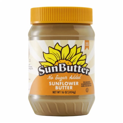 SunButter® No Sugar Added Sunflower Seed Butter Perspective: front
