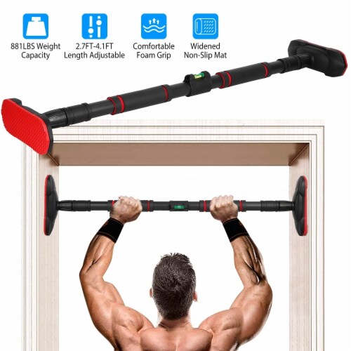 Doorway Pull Up Bar Heavy Duty Body Workout Strength Training Chin Up Bar With Foam Grips 88 1 unit King Soopers