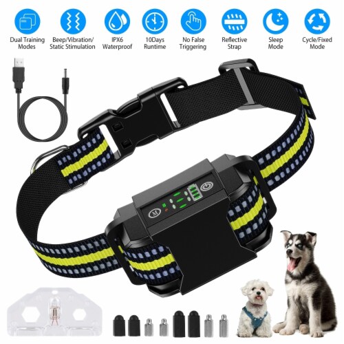 Rechargeable anti bark collar cheap