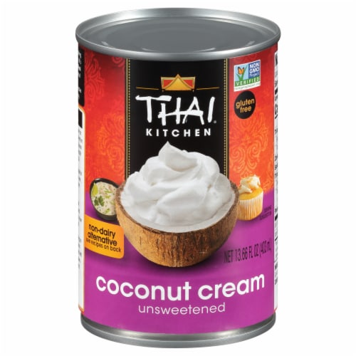 Thai Kitchen Gluten Free Unsweetened Coconut Cream Perspective: front
