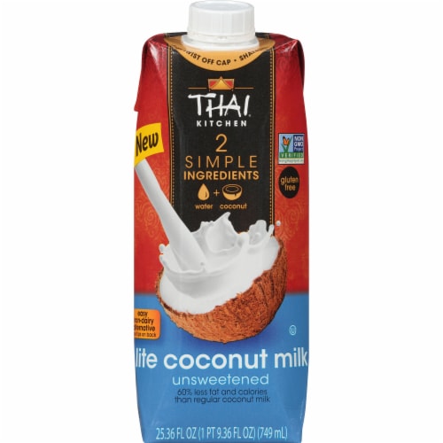 Thai Kitchen® Unsweetened Lite Coconut Milk Perspective: front