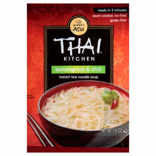 Thai Kitchen® Lemongrass & Chili Instant Rice Noodle Soup Perspective: front