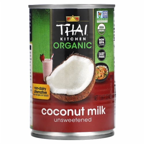 Thai® Kitchen Organic Unsweetened Coconut Milk Perspective: front