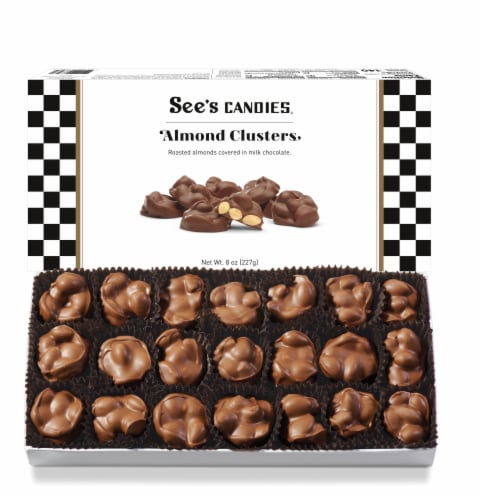 See's Candies® Almond Clusters Perspective: front