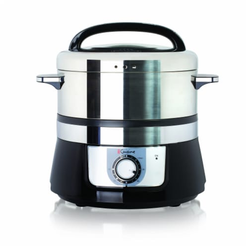 Euro Cuisine® Stainless Steel Electric Food Steamer, 1 ct - Kroger