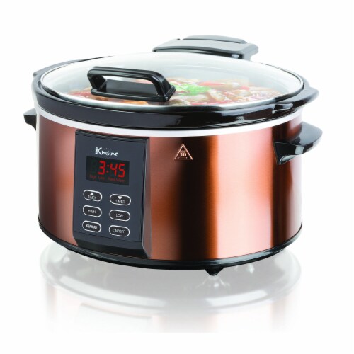 Crock-Pot 4 Quart Digital Count Down Food Slow Cooker Kitchen Appliance,  Black, 1 Piece - Food 4 Less