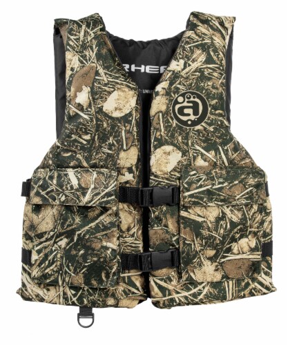 YUKON SPORTSMAN LIFE VEST  CAMO  YO Perspective: front