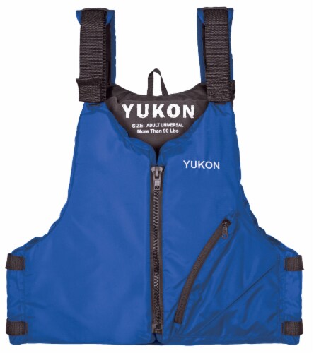 YUKON BASE PADDLE/ANGLER VEST  BLUE Perspective: front