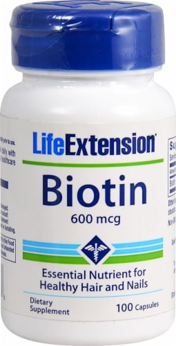 Life Extension  Biotin Perspective: front