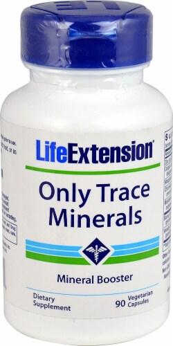 Life Extension  Only Trace Minerals Perspective: front