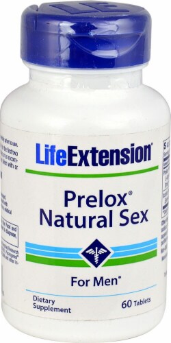 Life Extension  Prelox® Natural Sex For Men Perspective: front