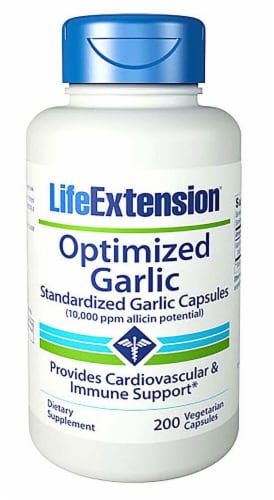 Life Extension  Optimized Garlic Perspective: front