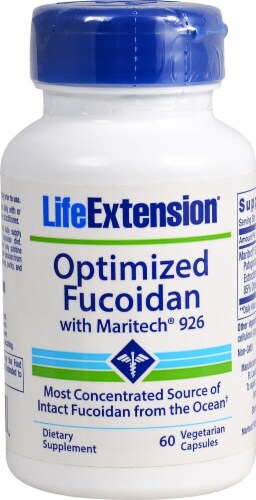 Life Extension  Optimized Fucoidan With Maritech® 926 Perspective: front