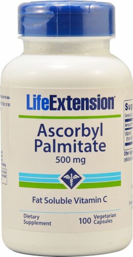 Life Extension Ascorbyl Palmitate 500mg Perspective: front