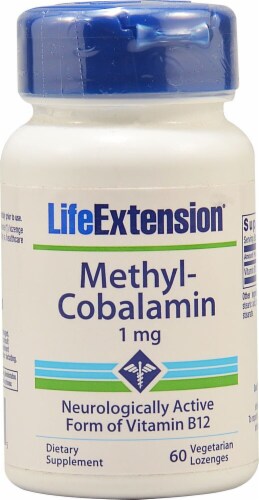 Life Extension  Methylcobalamin Perspective: front
