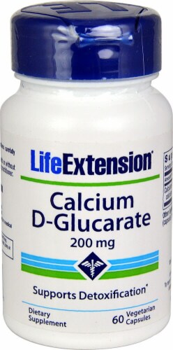 Life Extension  Calcium D-Glucarate Perspective: front