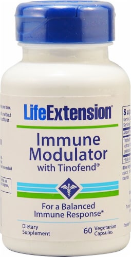 Life Extension  Immune Modulator with Tinofend® Perspective: front