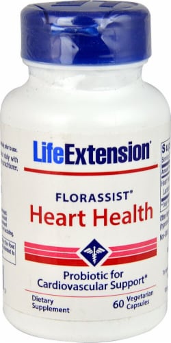 Life Extension  FlorAssist® Heart Health Probiotic Perspective: front
