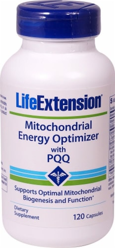 Life Extension  Mitochondrial Energy Optimizer with PQQ® Perspective: front