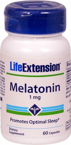 Life Extension Melatonin Perspective: front