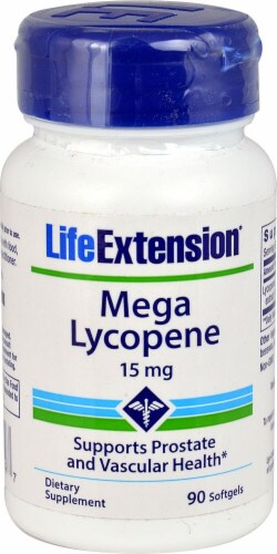 Life Extension  Mega Lycopene Perspective: front
